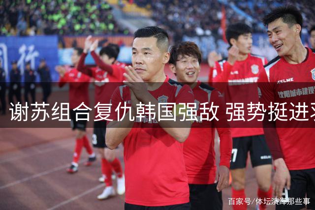 谢苏组合复仇韩国强敌 强势挺进羽毛球世锦赛决赛